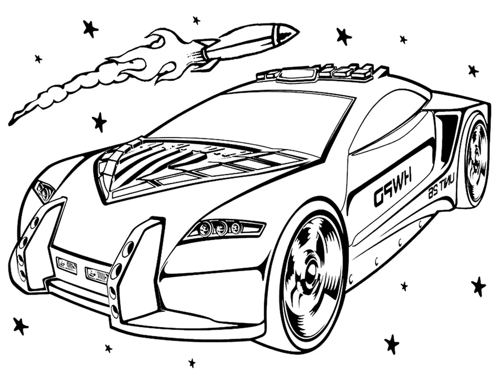 Malerei Auto Hot Wheels