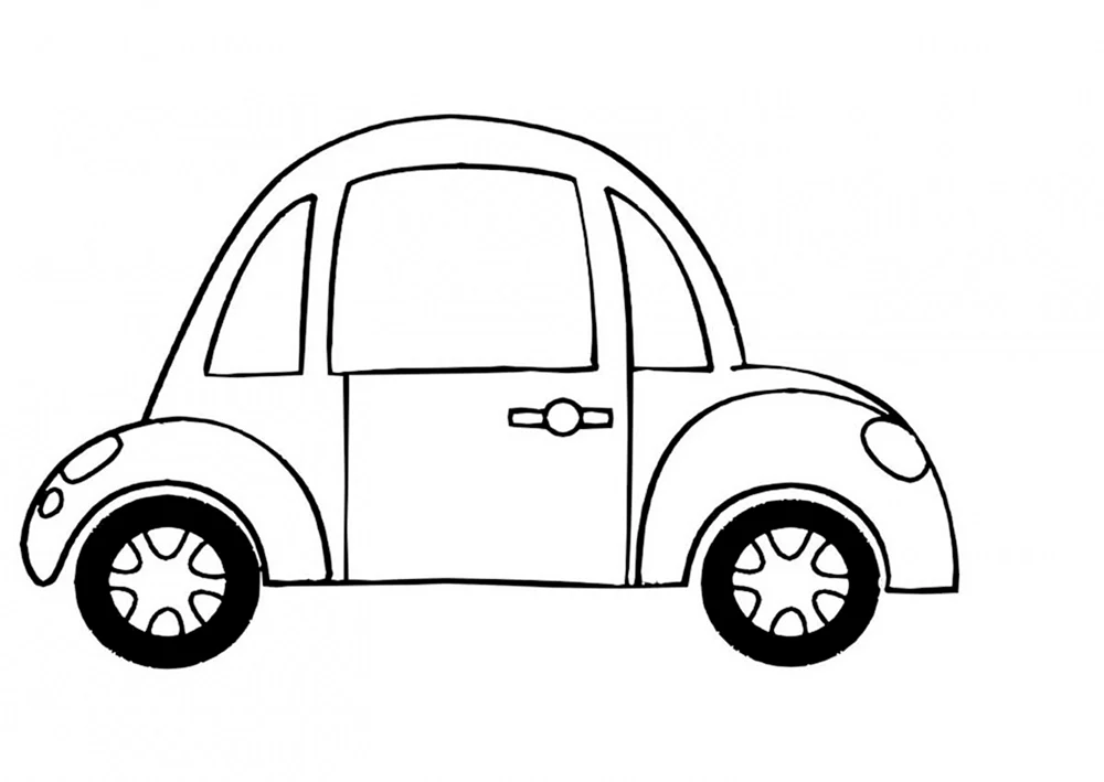Farbgebung Autos für Kinder
