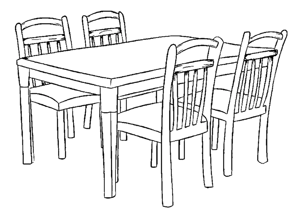Tischfärbung