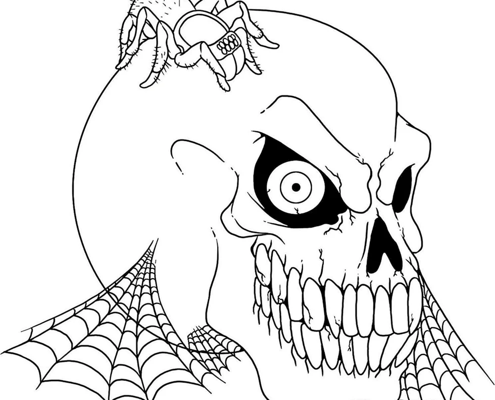 Halloween zum Ausmalen