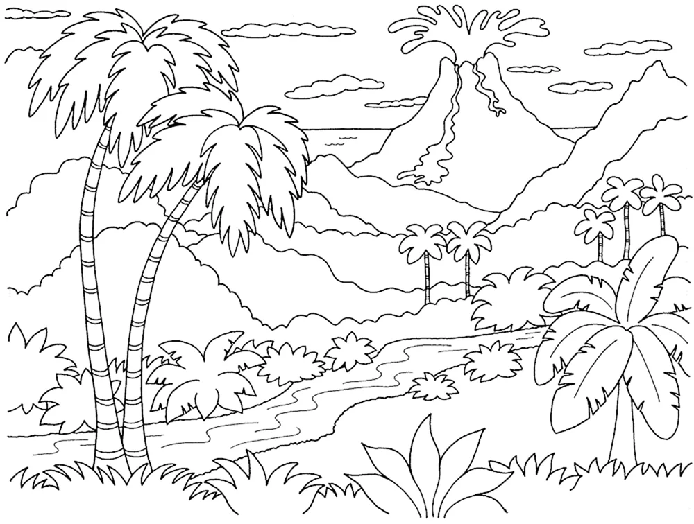 Waldsilhouette Natur