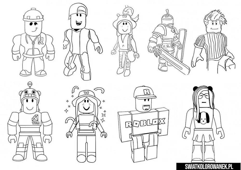 Roblox Malbuch