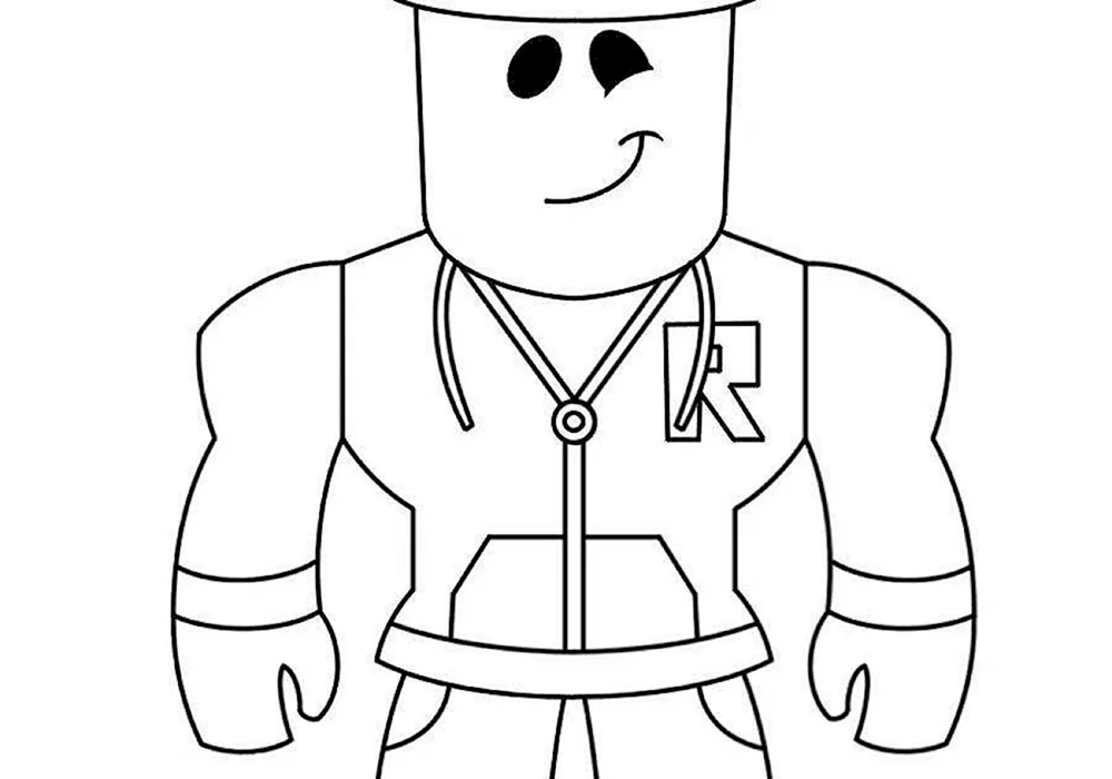 Roblox Charakter-Malbuch