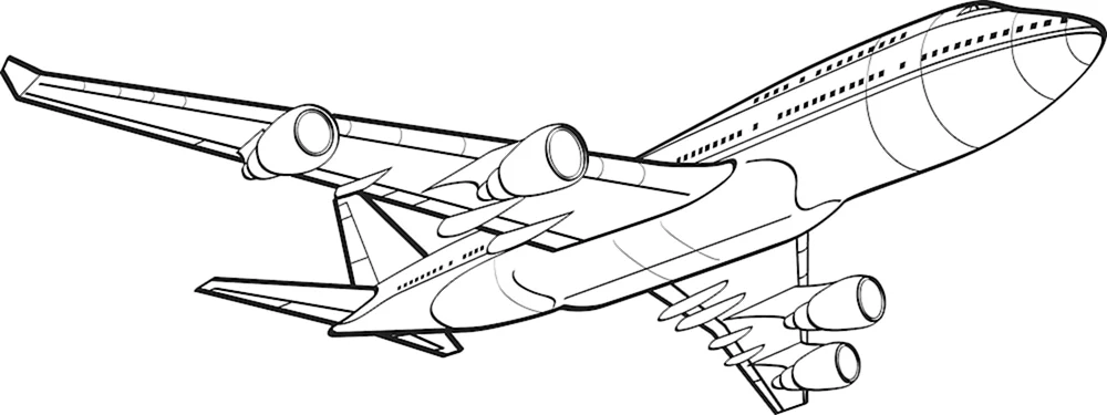 Flugzeuge ausmalen IL 76