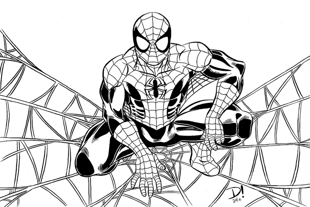 Malbuch Spider-Man
