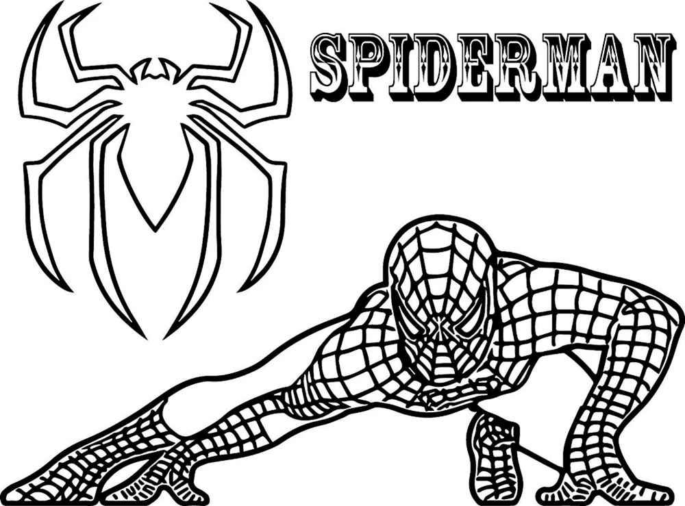 Spider-Man's Auto Malbuch