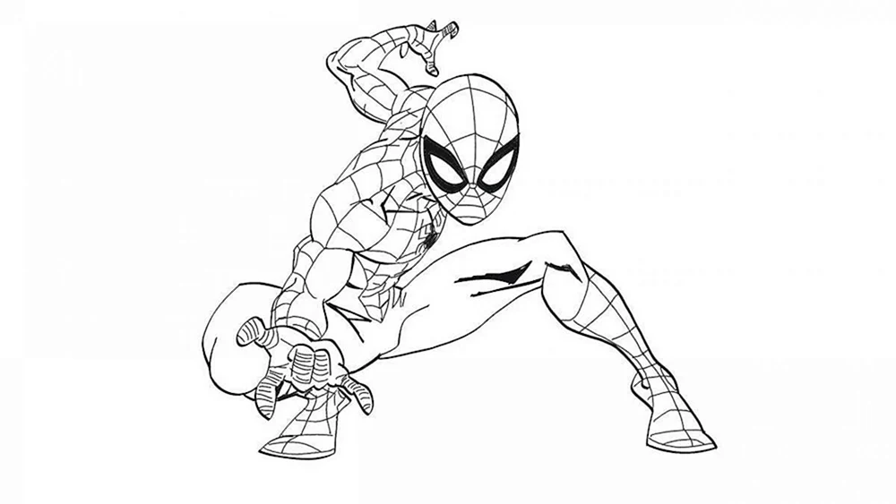 Spider-Man Malbuch