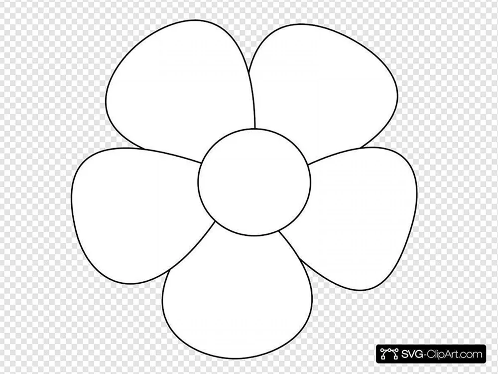 Blumen ausmalen. Ausmalen