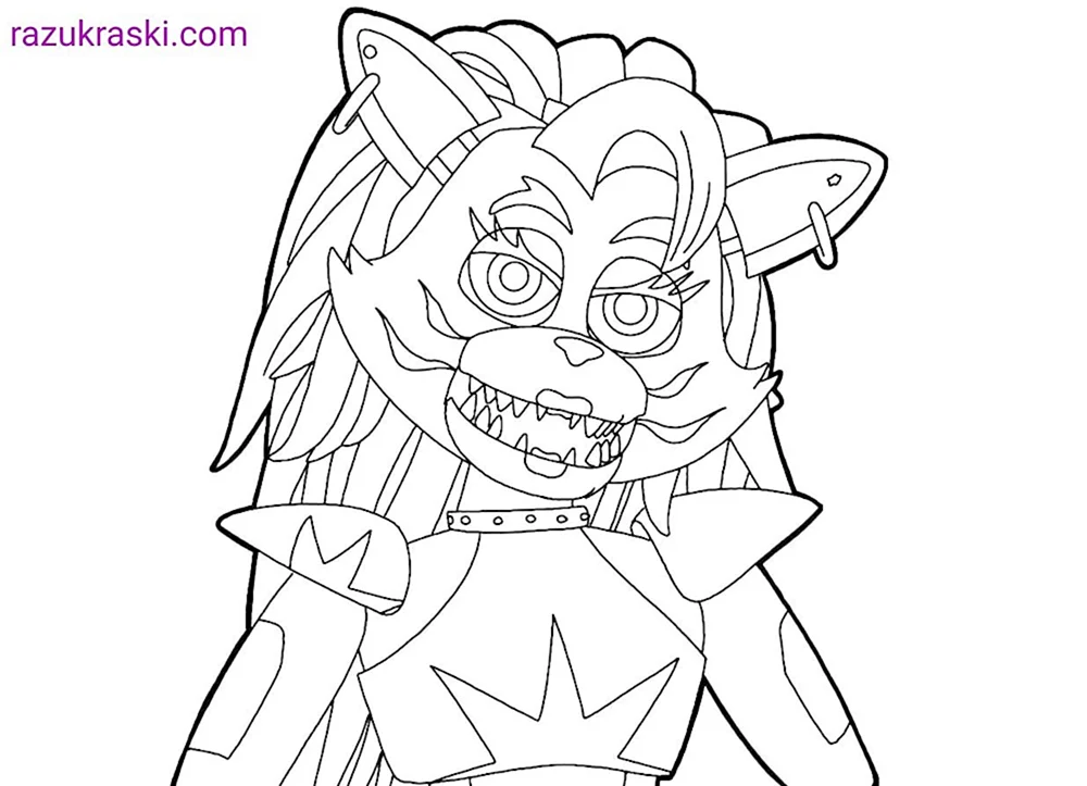 Foxy Ausmalen
