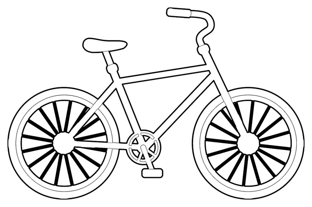 Malbuch Fahrrad bmx