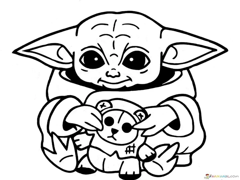 Yoda Malbuch