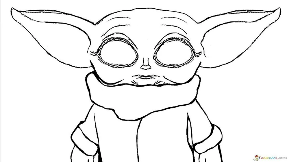 Star Wars Malbuch Meister Yoda