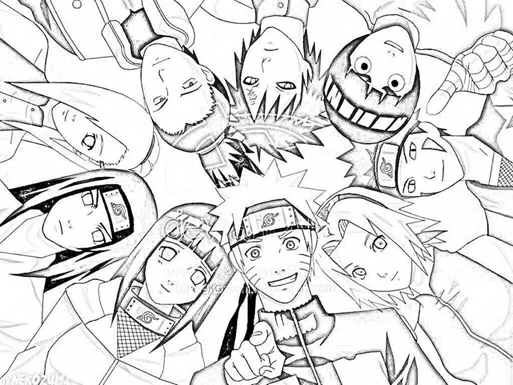 Naruto Malseiten Anime Naruto Uzumaki