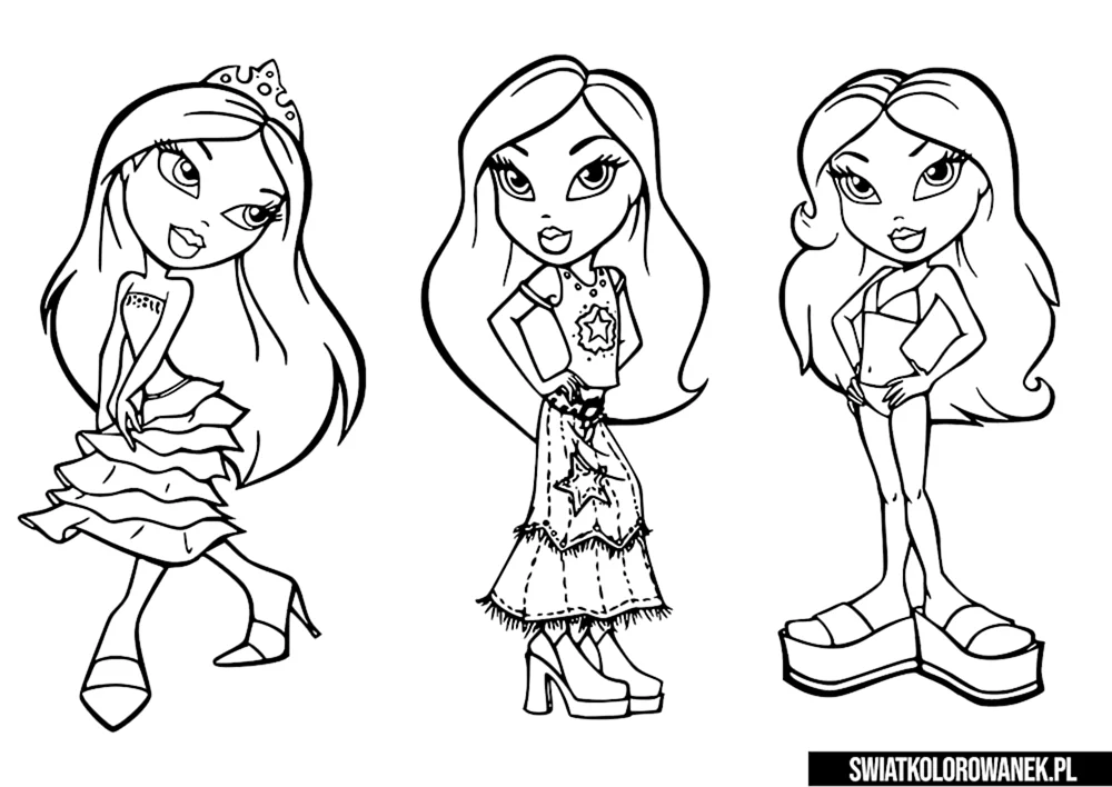 Bratz Jade Malbücher