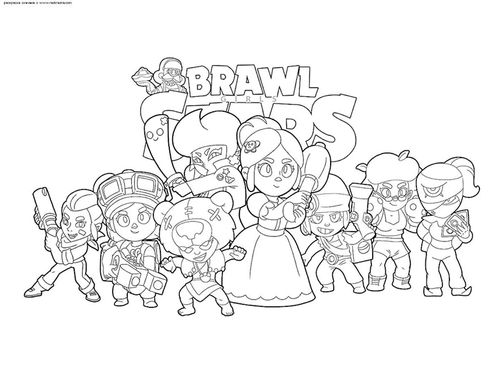 Brawl Stars Malbuch1