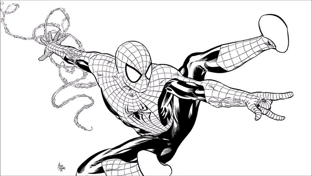 Malen von Marvel Superheroes the amazing Spider- Man 2