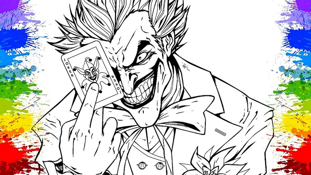 Joker Zeichnung