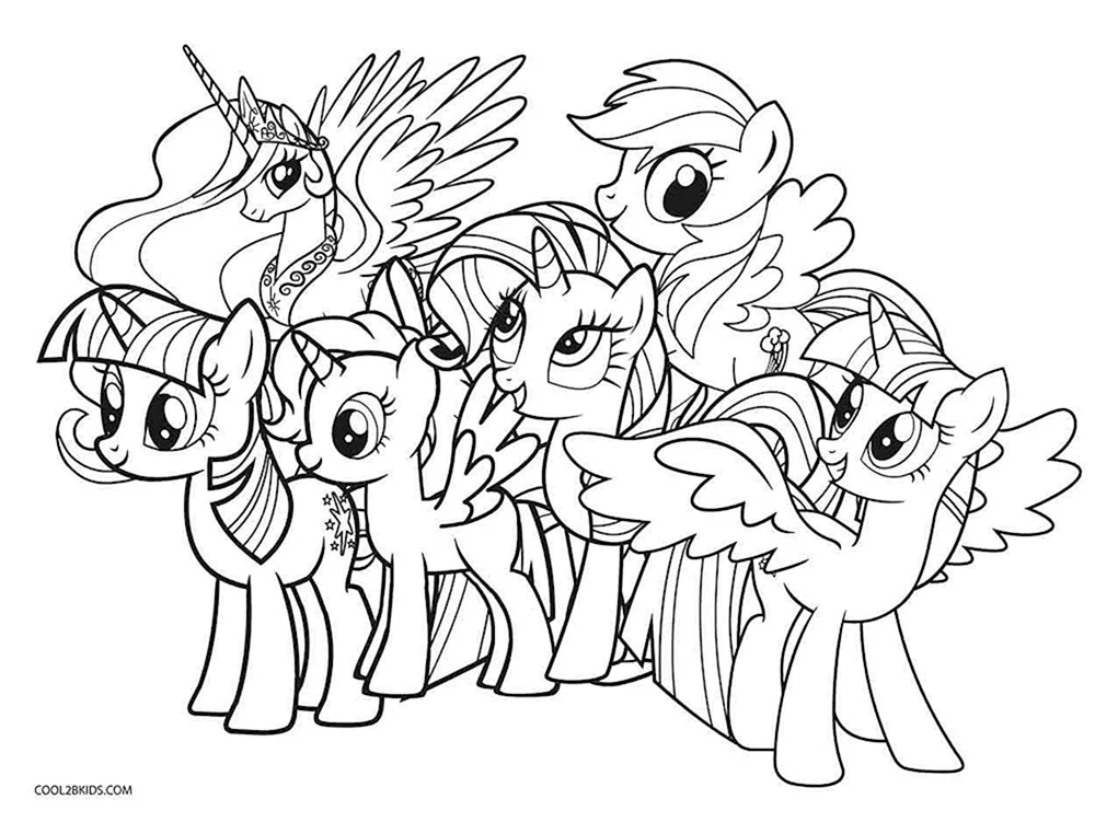 My little Pony Ausmalbilder