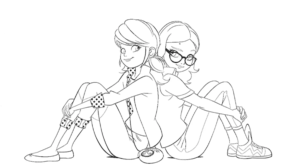 Drucke von Lady Bug und Super Cat