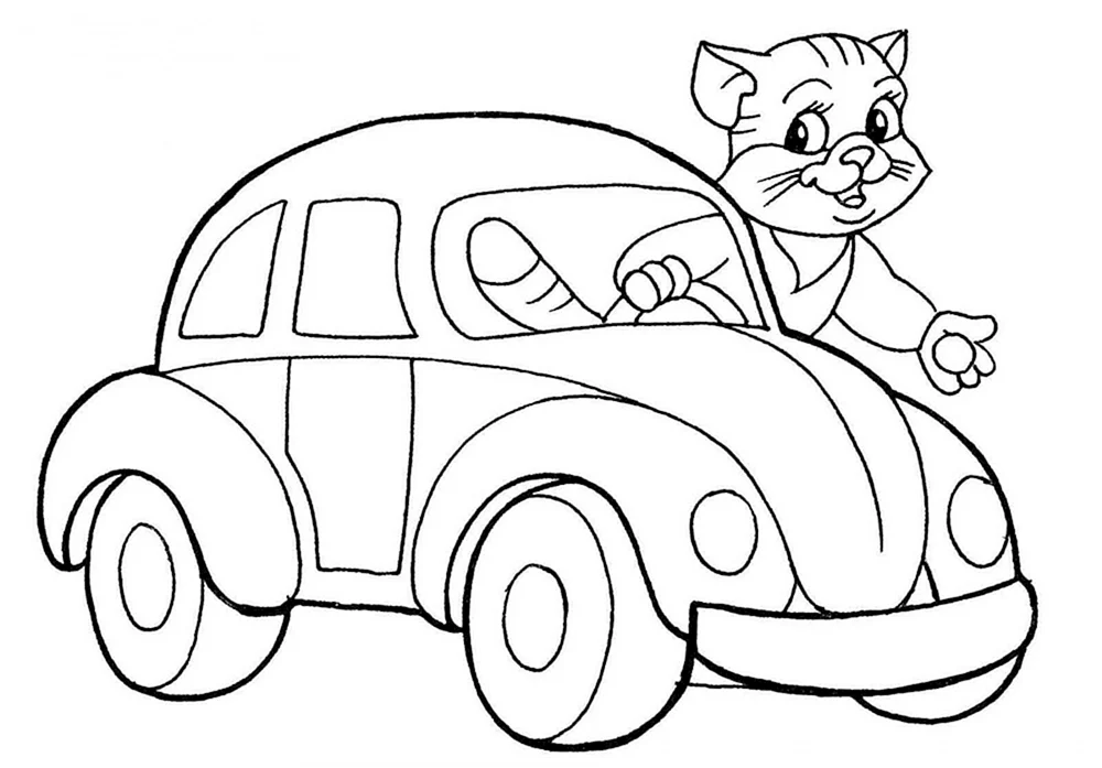 Autos ausmalen