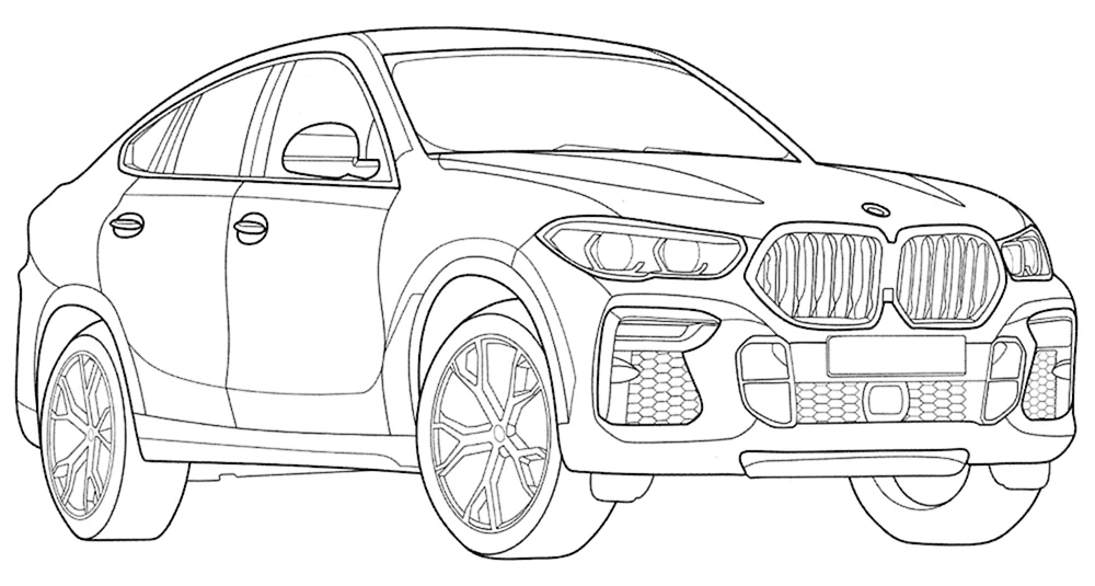 Färbung BMW x6