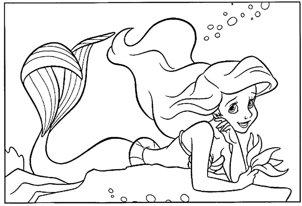 Disney Prinzessinnen Malbücher Ariel