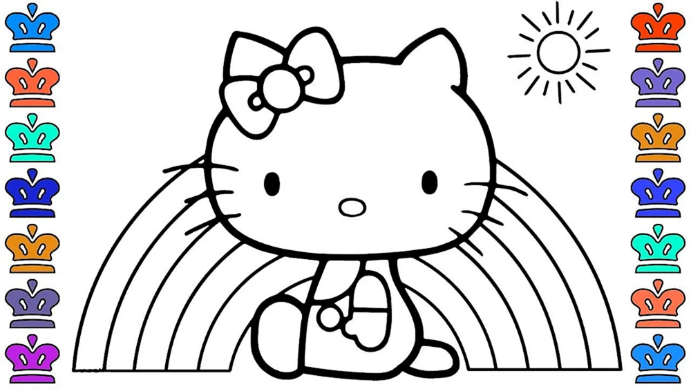 Malbuch Hello Kitty