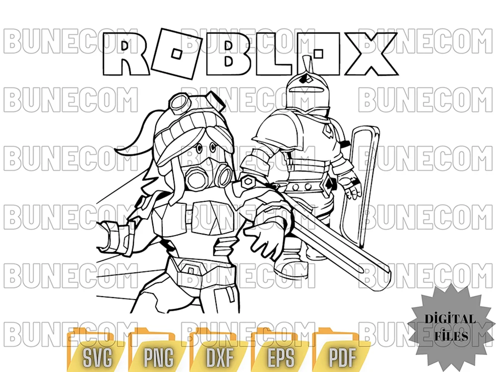 Roblox Ninja Malbuch