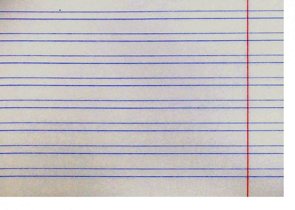 Gefüttertes Papierblatt