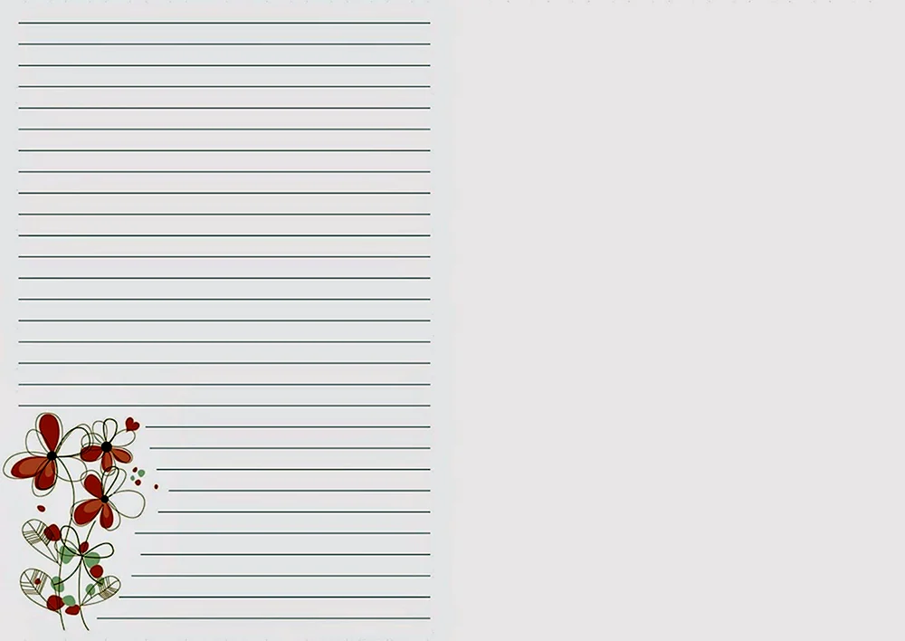 Notizblockblatt