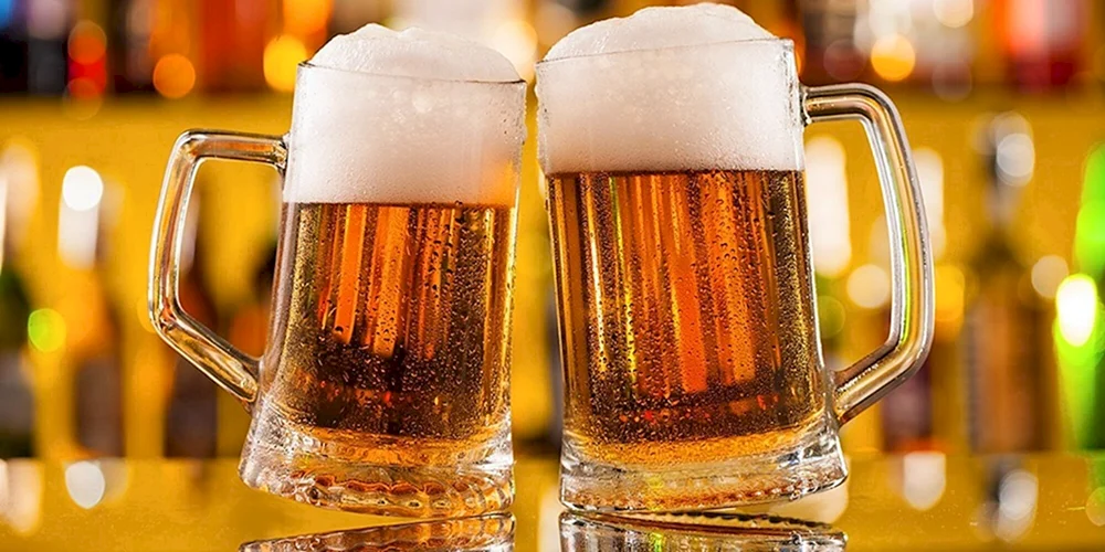 Gebrautes Bier