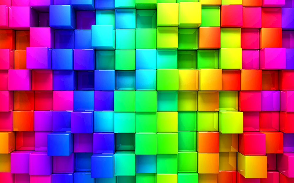 Farbige Quadrate