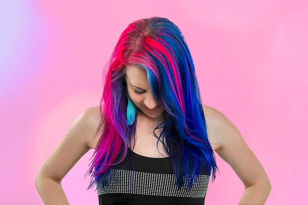 Helle Strähnen im Haar