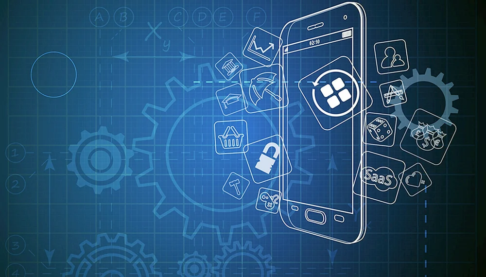 Mobile Anwendungsentwicklung Illustration