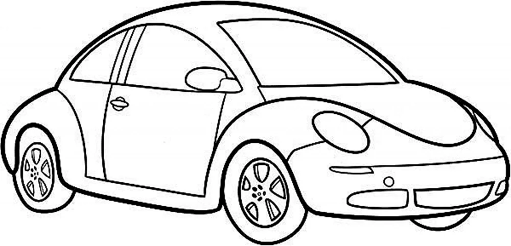 Ausmalen Volkswagen Käfer