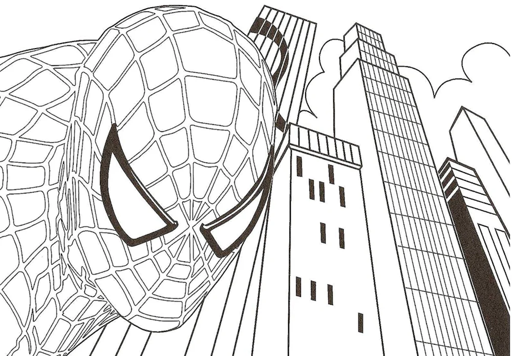 Malbuch Marvel Spider-Man