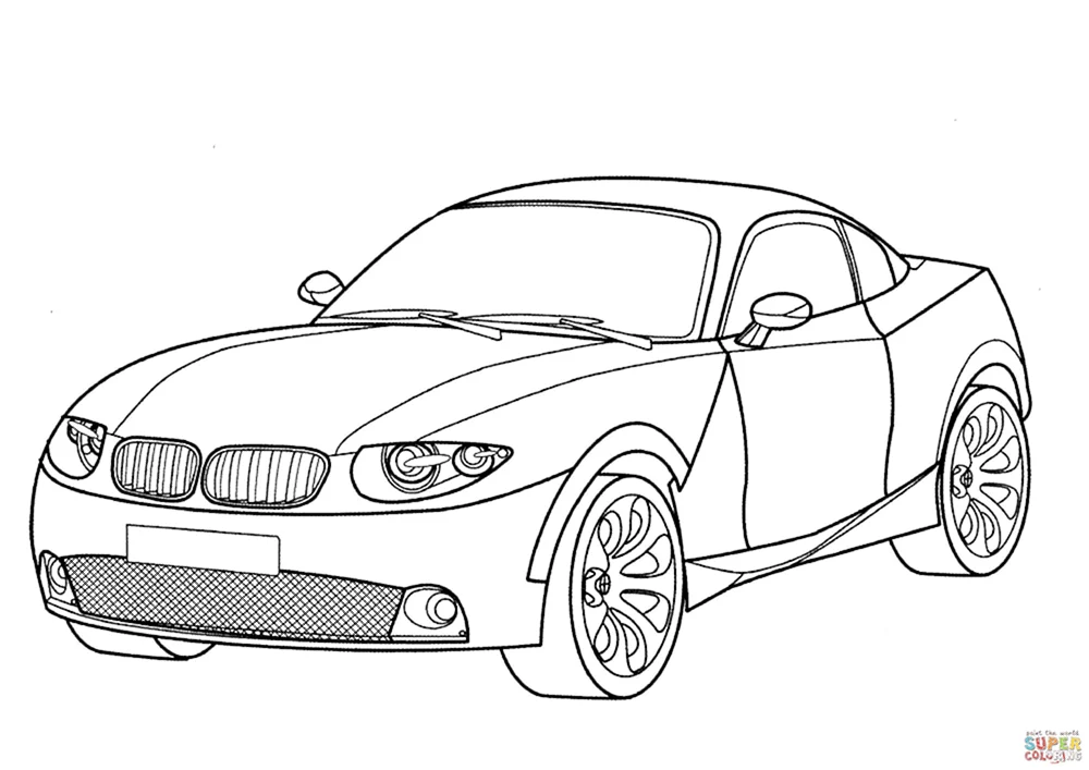 BMW e36 Limousine färben