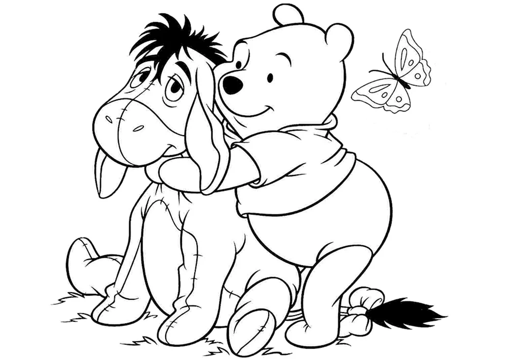 Winnie Puuh Disney ausmalen