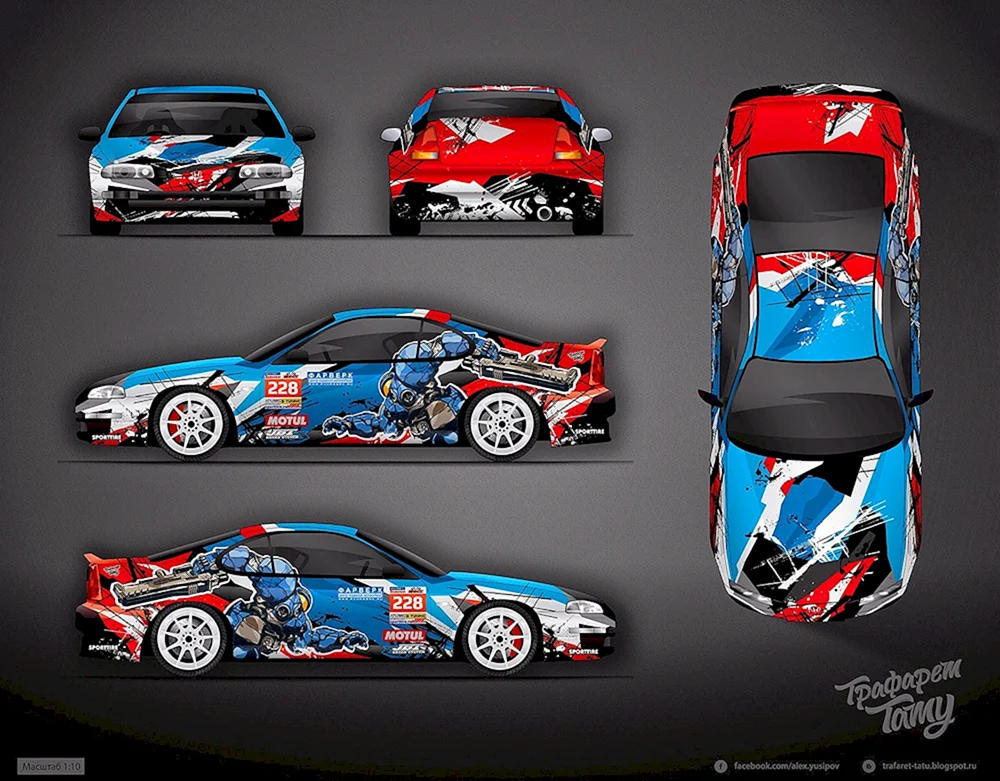Nissan Silvia s15 Itasha