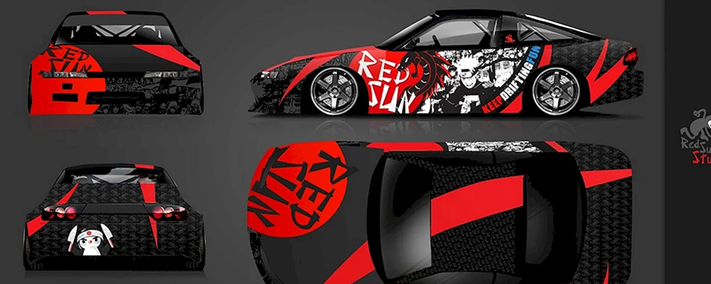 Nissan 180sx Driftlackierung