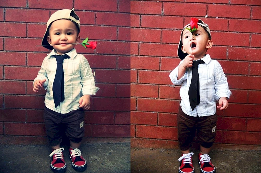 Lustige Kinder