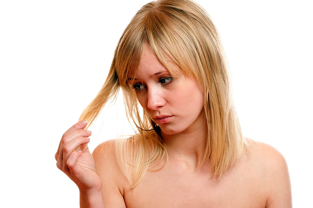 Lockiges Haar