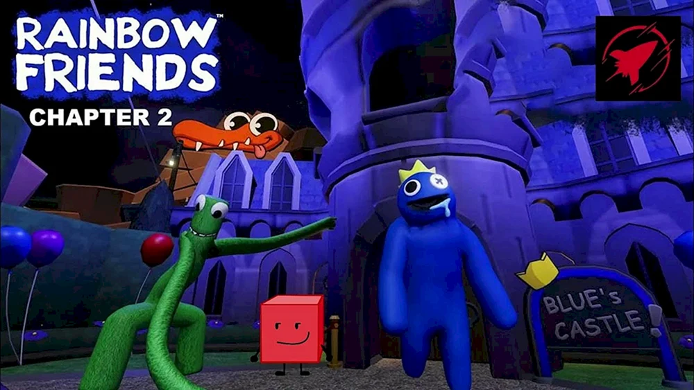 Rainbow friends. Regenbogenfreunde Monster