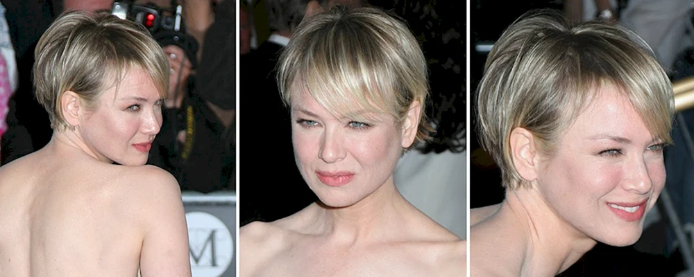 Renee Zellweger mit Kurzhaarschnitt