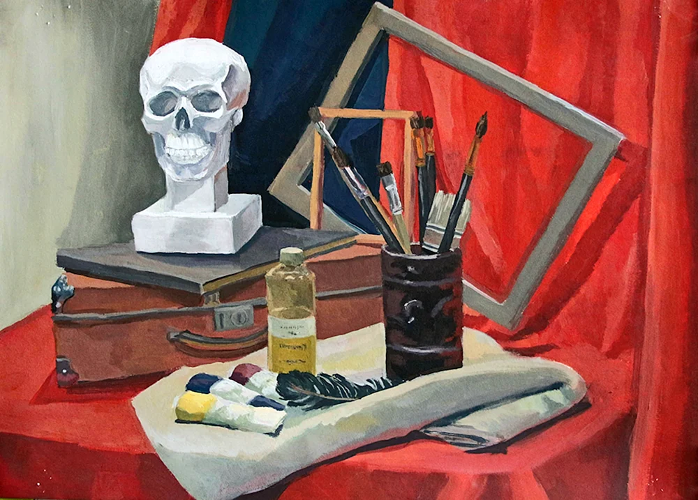 Grizail von Gipskopf Kunstakademie. Akademie der Künste