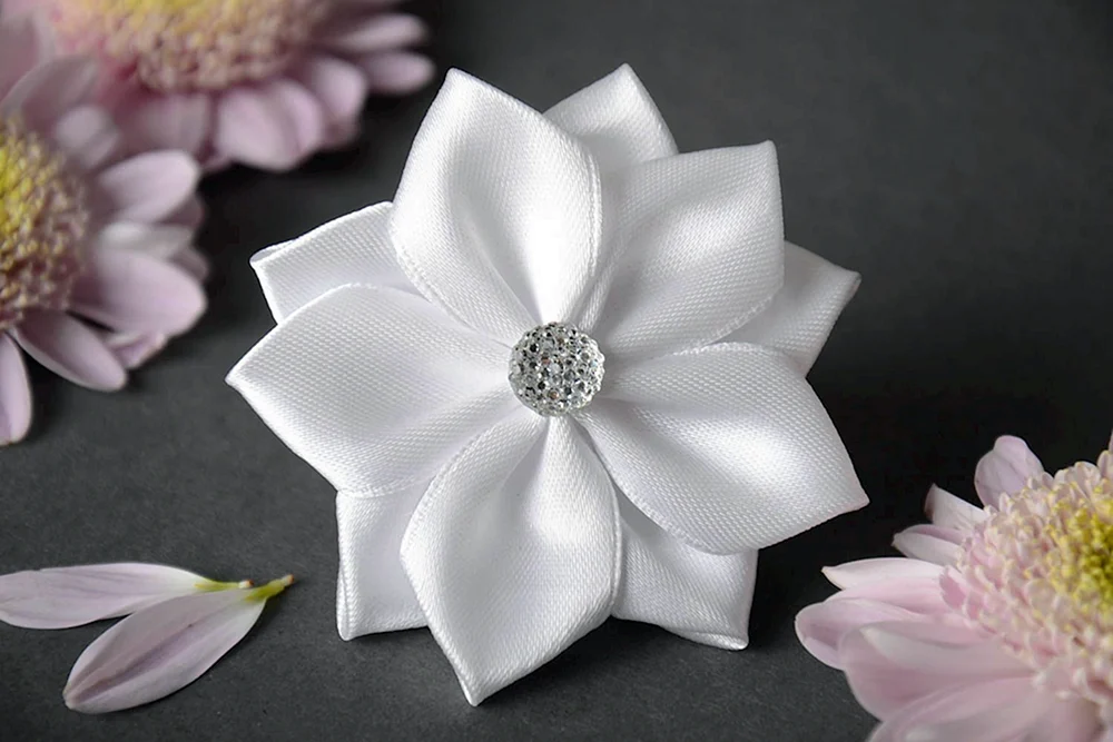 Kanzashi-Schleifen