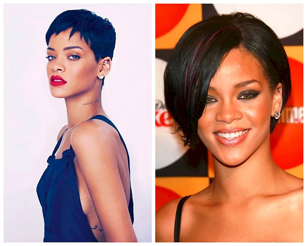 Rihanna Pixie Cut