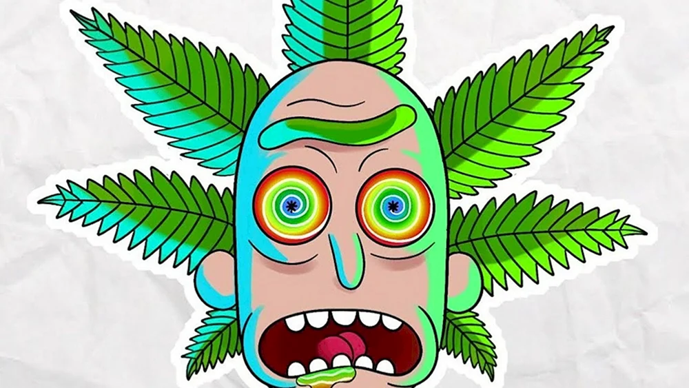 Rick und Morty Cannabis