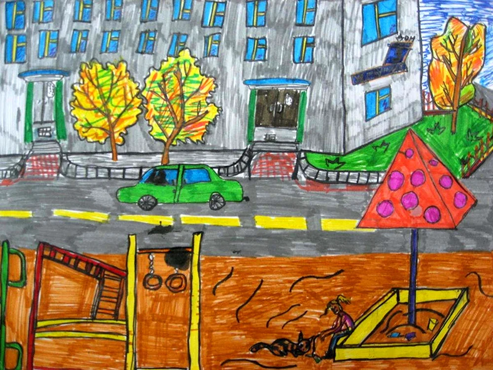 Malen meiner Straße