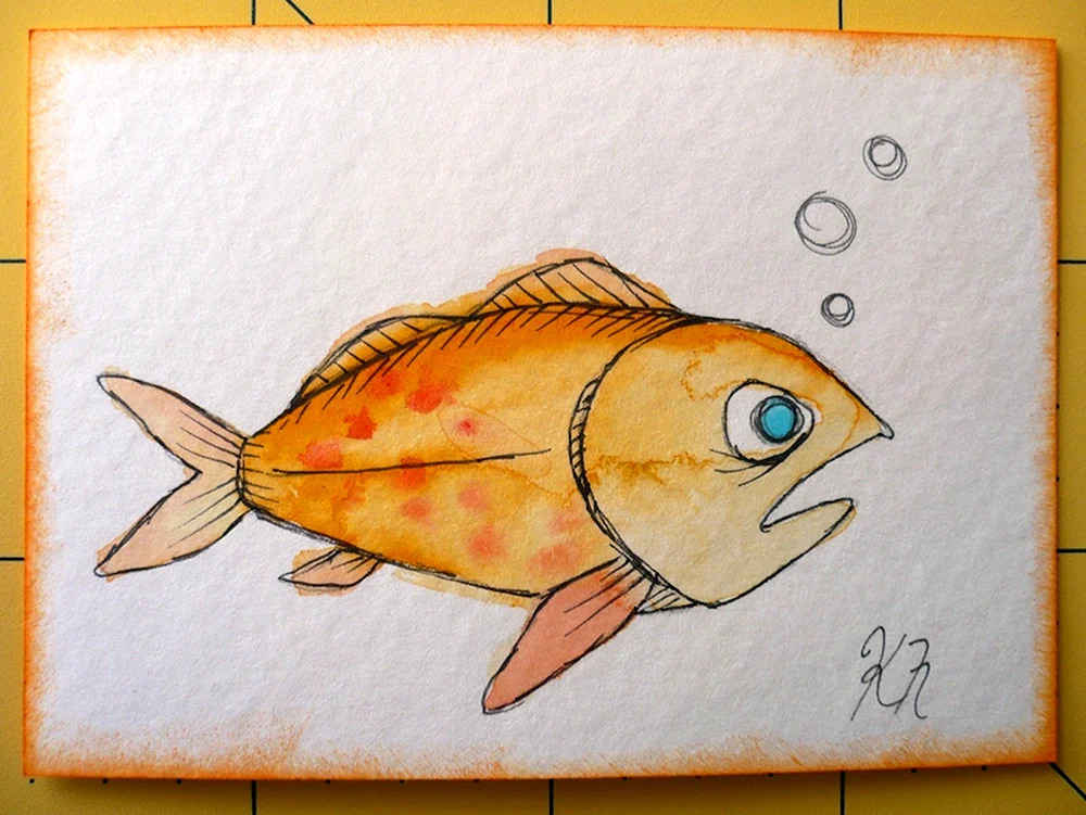 Fischzeichnung